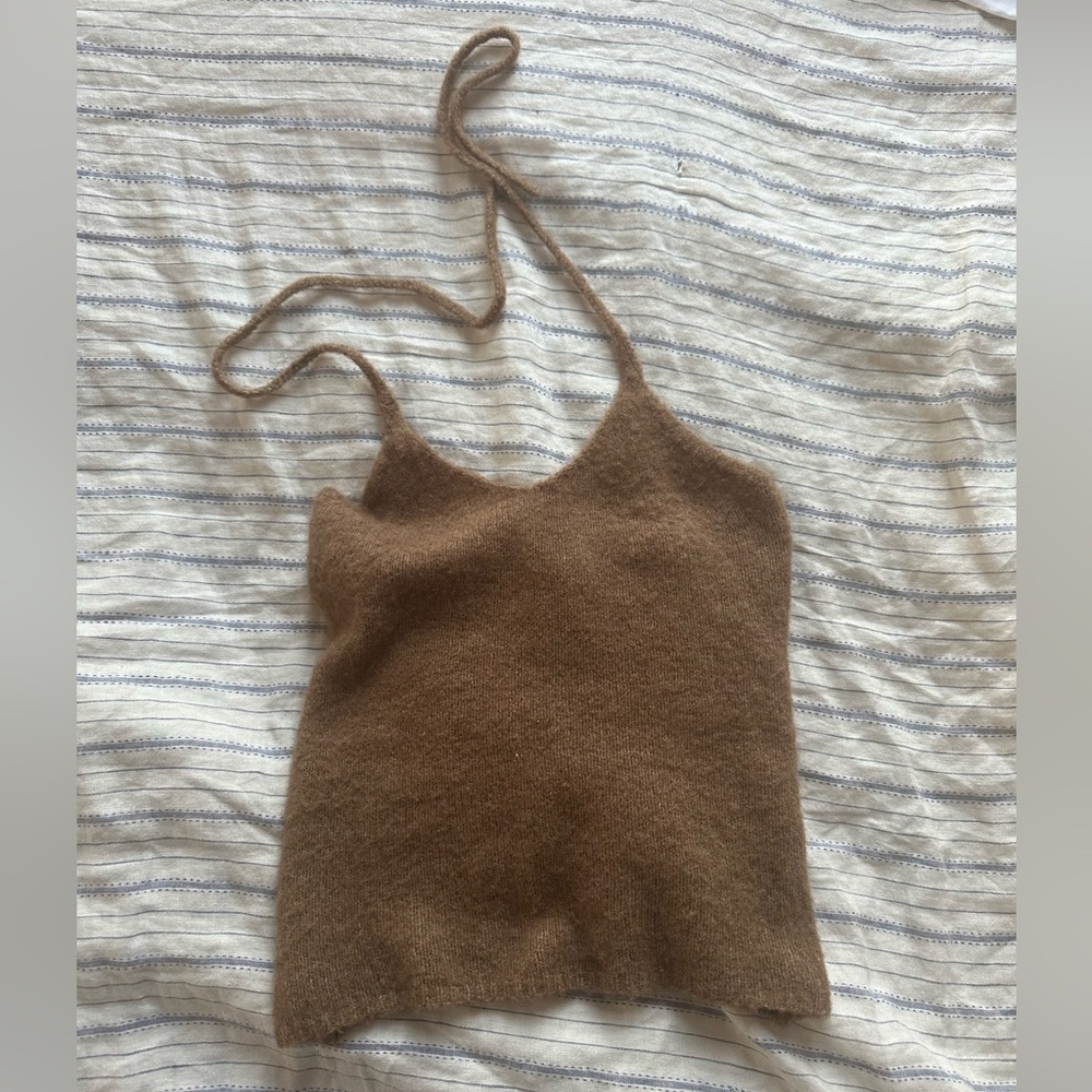 gimaguas wool halter tank XS